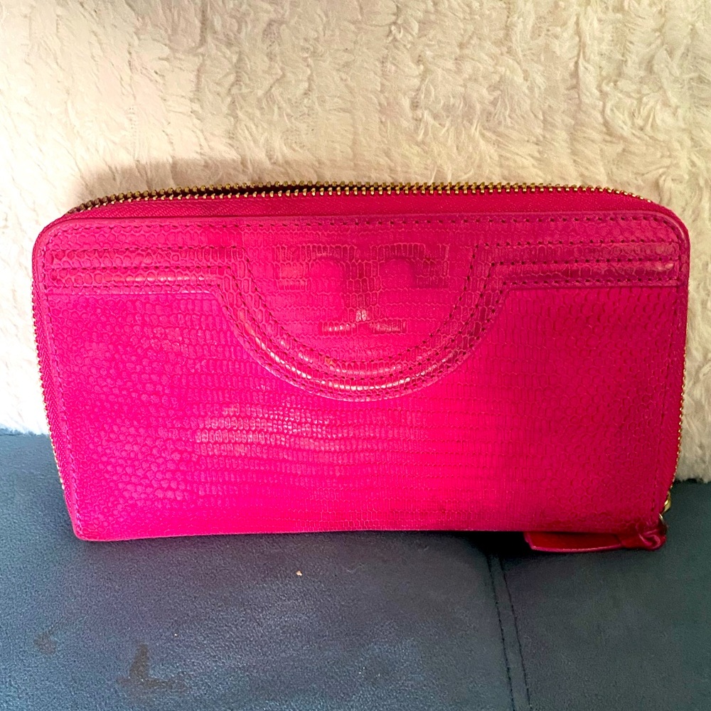 Hot Pink Tory Burch Wallet